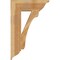 Ekena Millwork Legacy Traditional Rough Sawn Bracket, Western Red Cedar, 6"W x 22"D x 34"H BKT06X22X34LEC01RWR - alternate 2